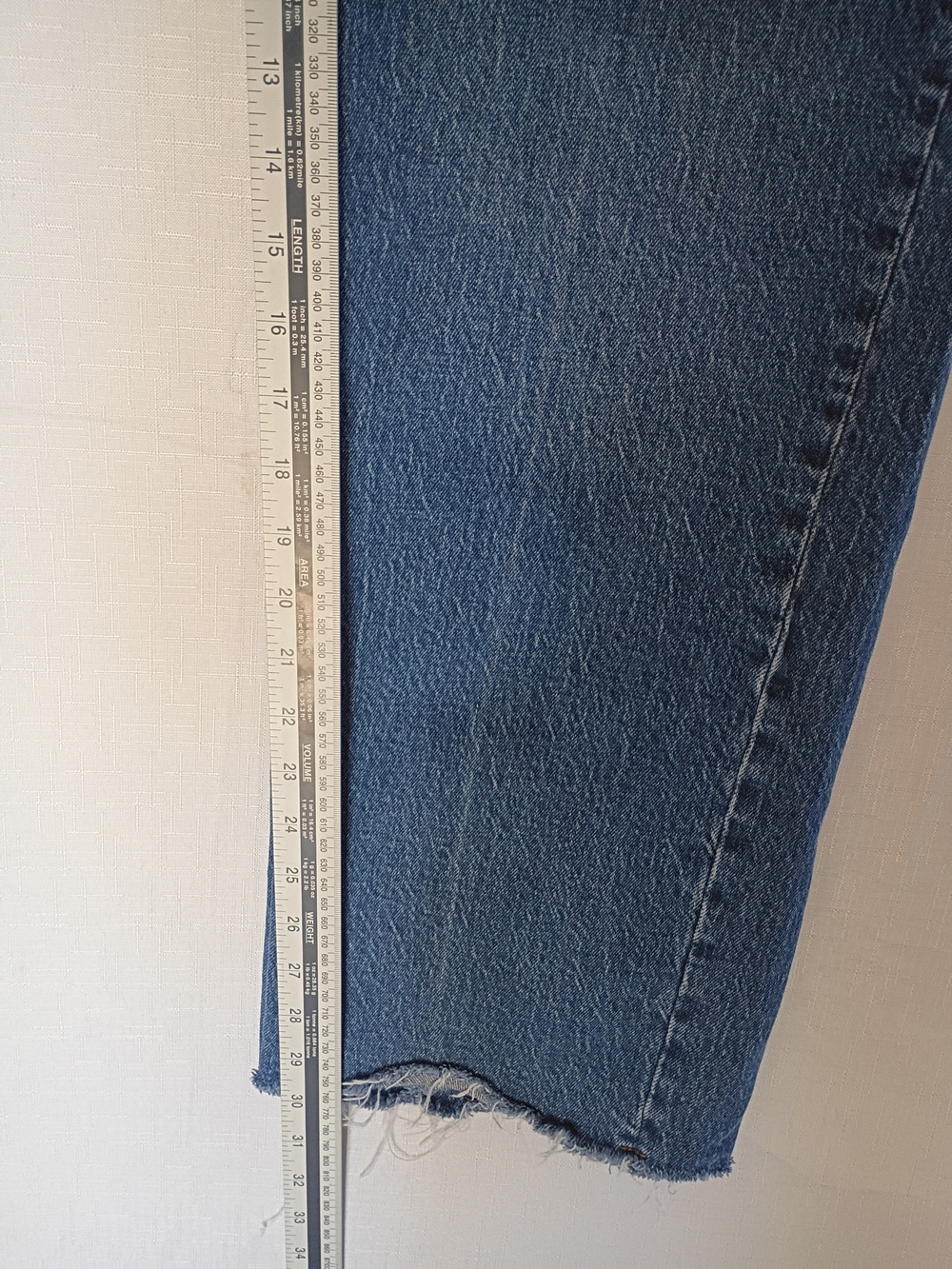Abercrombie & Fitch Women's The 90's Relaxed High Rise Straight-Leg Jeans 28 - Picture 14 of 15